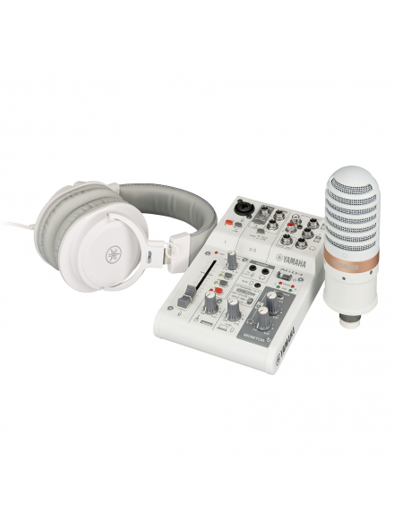 YAMAHA AG03MK2 LSPK LIVE STREAMING PACK (WHITE) ��������� �������: 30 �� � 20 ���