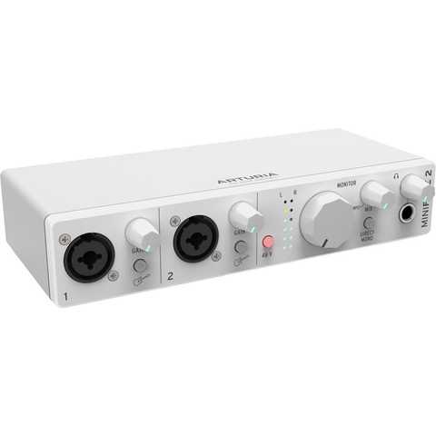 ������������ Arturia MiniFuse 1 (White) 1 ���� XLR, USB ���������