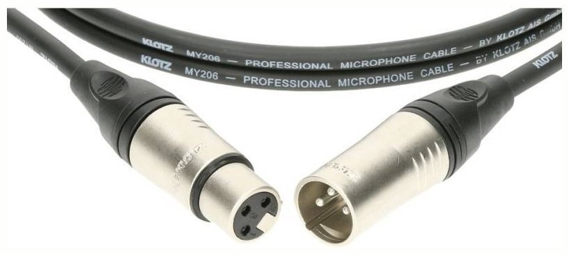 KLOTZ M1 PRIME MICROPHONE CABLE 3 M  ������ ����������. �������: 3 �