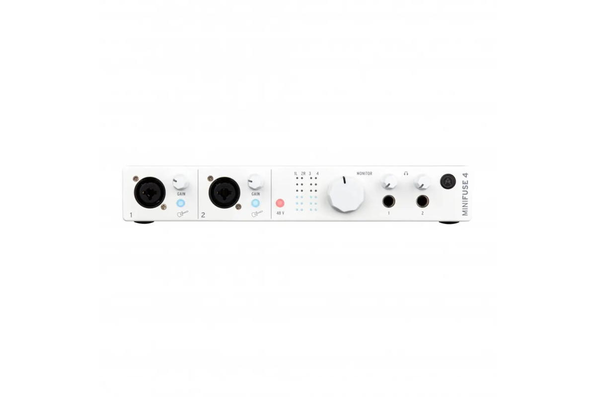 ������������ Arturia MiniFuse 2 (White) 2 ����� XLR, USB ���������
