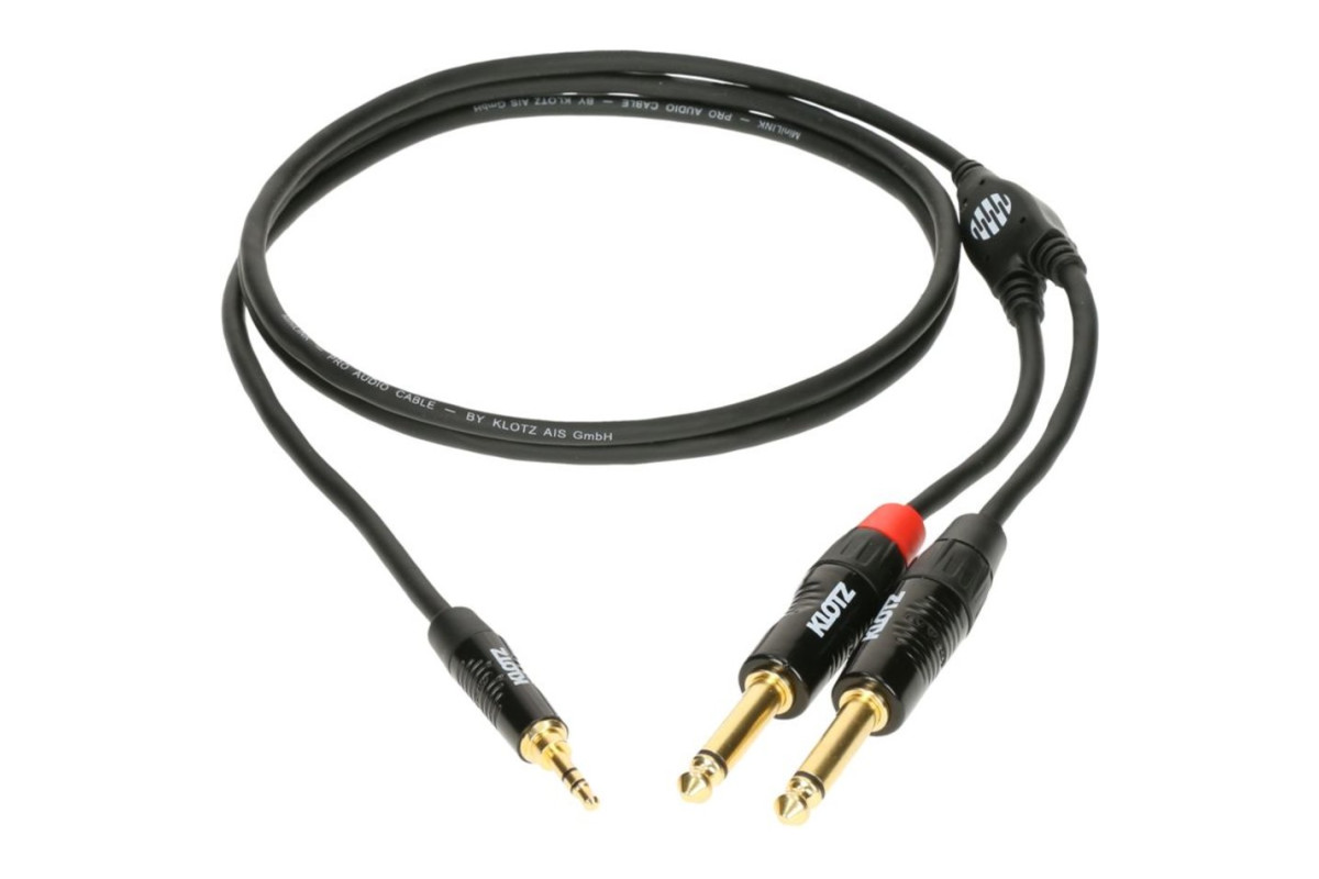 KLOTZ KY7-150 MINILINK PRO Y-CABLE BLACK 1.5 M ������ ������������. �������: 1,5 �