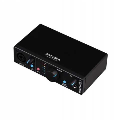 ������������ Arturia MiniFuse 1 (Black) 1 ���� XLR, USB ���������