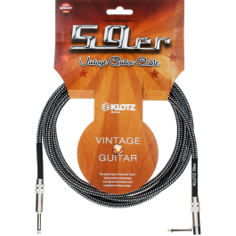 KLOTZ 59 VINTAGE PRO GUITAR CABLE ANGLED 4.5 M ������ ����������������. �������: 4,5 �