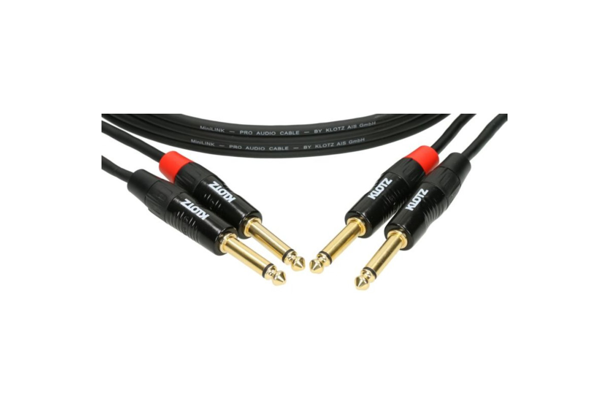 KLOTZ KT-JJ300 MINILINK PRO STEREO TWIN CABLE 3 M ������ ������������. �������: 1 �