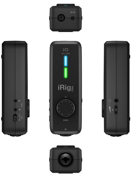 IK MULTIMEDIA IRIG PRO I/O  ������������  USB ���������, 2 ����� 2.5�� TS Jack