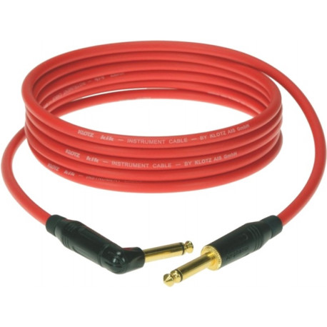 KLOTZ KIK INSTRUMENT CABLE RED 3 M ������ ����������������. �������: 3 �