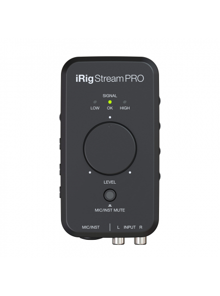 IK MULTIMEDIA IRIG STREAM PRO ������������.  1 ����������� ���� 1/4� ���� / XLR, USB ���������