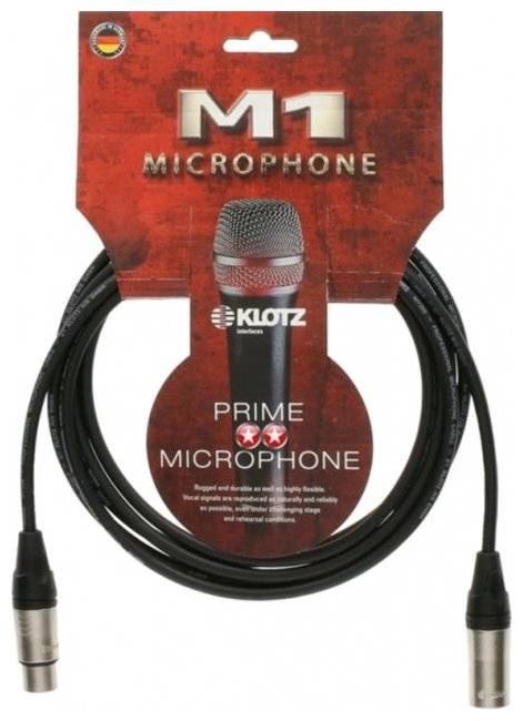 KLOTZ M1 PRIME MICROPHONE CABLE 1 M ������ ����������. �������: 1 �