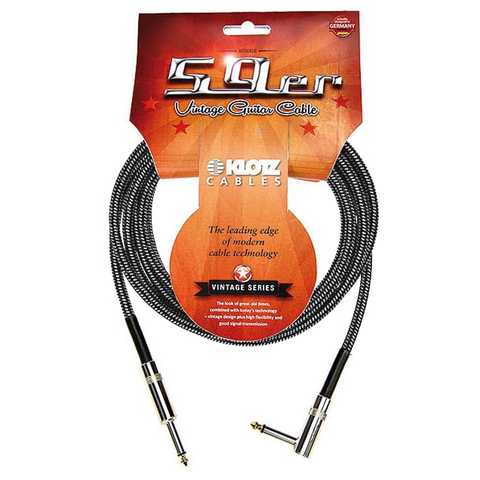 KLOTZ 59 VINTAGE PRO GUITAR CABLE ANGLED 3 M ������ ����������������. �������: 3 �