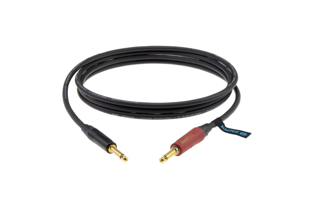 KLOTZ TITANIUM INSTRUMENT CABLE SILENTPLUG 3 M ������ ����������������. �������: 3 �