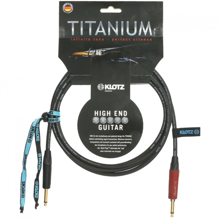 KLOTZ TITANIUM INSTRUMENT CABLE 3 M ������ ����������������. �������: 3 �